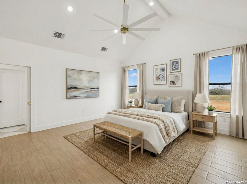 Furnished interior view inside a new home in , Floresville (Image 17).