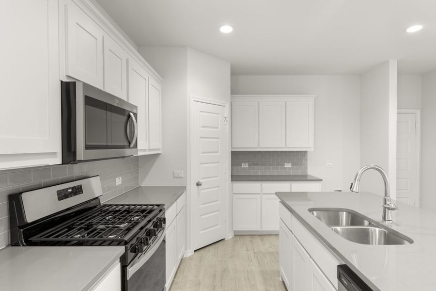 Representative exterior photo of a completed home built from the Maple by Impression Homes in Northspur, Terrell, TX (Image 8).