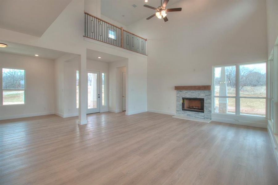 Spacious, unfurnished interior of a new home in , Sunset (Image 25).