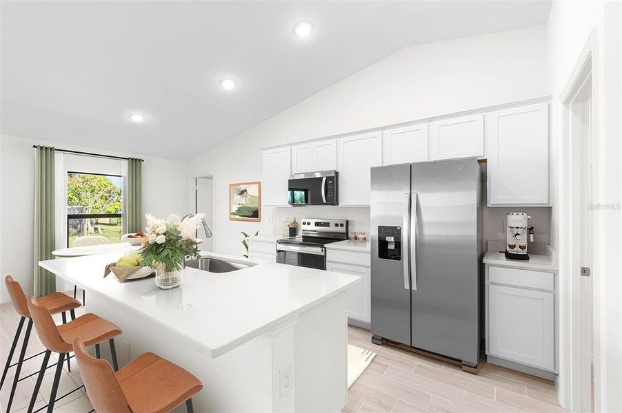 Furnished interior view inside a new home in , Port Charlotte (Image 3).
