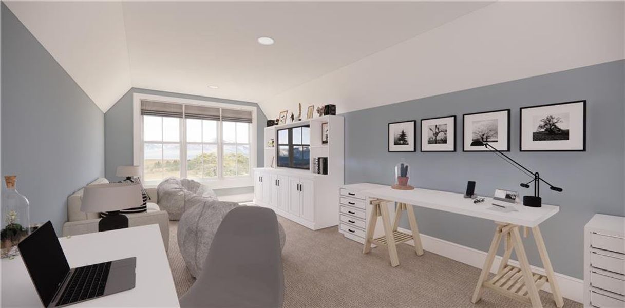 Furnished interior view inside a new home in , Carrollton (Image 32).