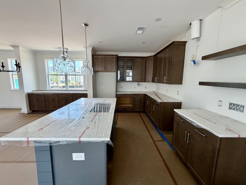 In-progress construction of a new home in , Summerville, SC (Image 59).