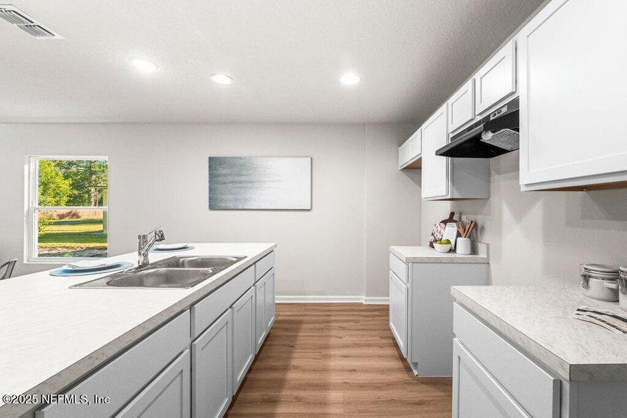 Furnished interior view inside a new home in , Jacksonville (Image 16).