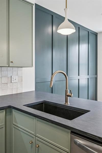 Close-up of interior finishes inside a home in , Atlanta (Image 19).
