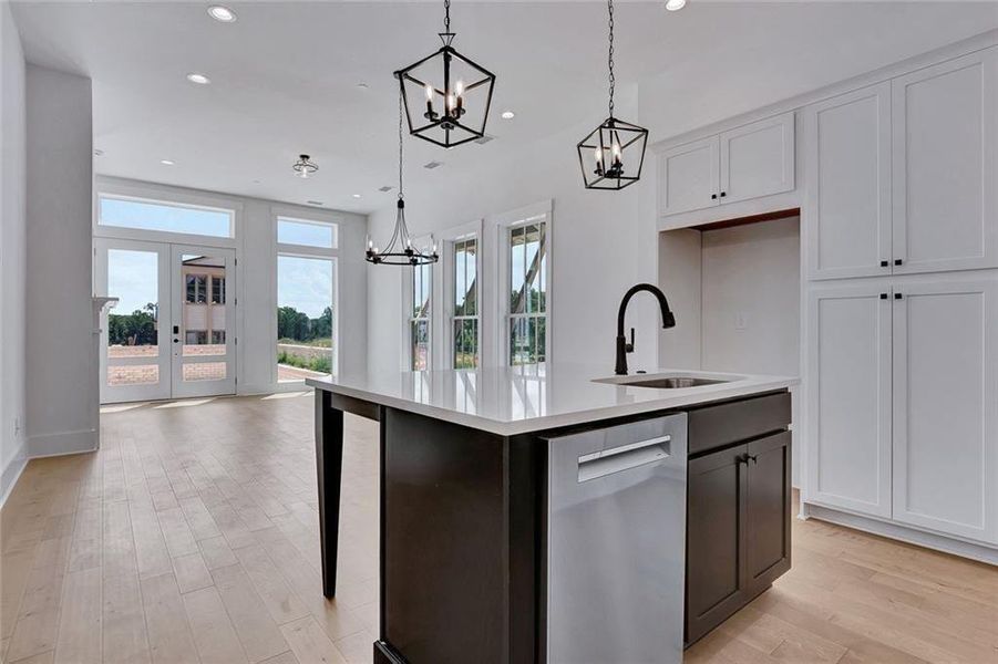 Furnished interior view inside a new home in , Fayetteville (Image 19).