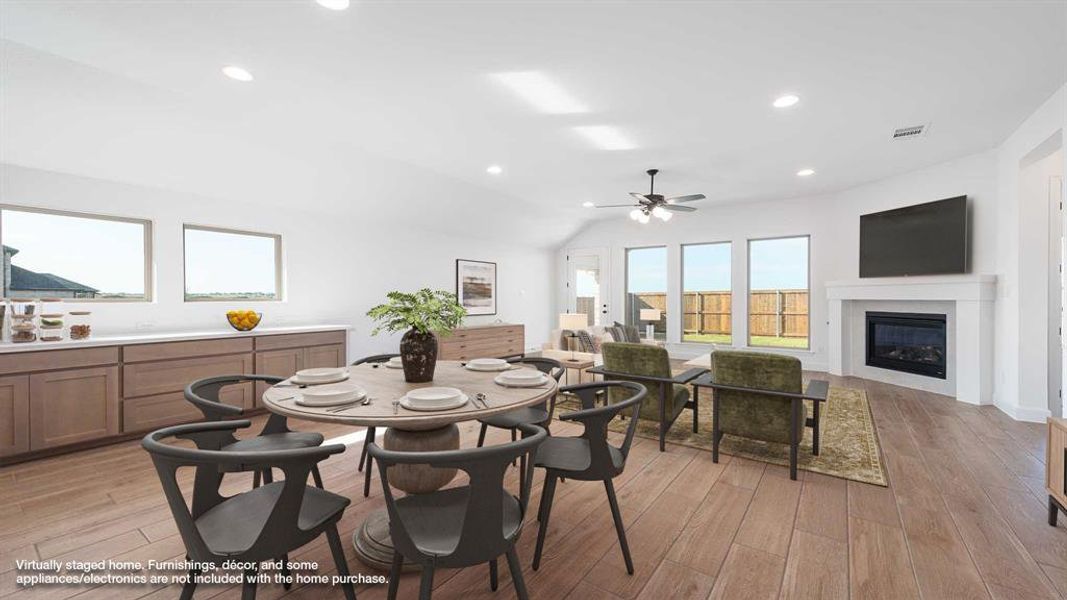 Furnished interior view inside a new home in North Sky 55', Celina (Image 10). Furnished interior view inside a new home in North Sky 55', Celina (Image 10).