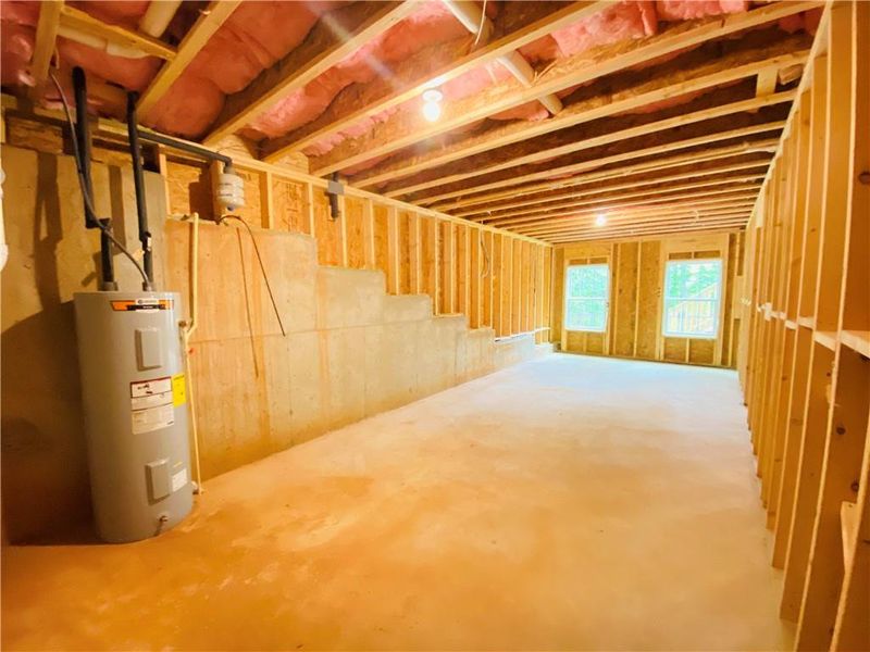 In-progress construction of a new home in , Lawrenceville, GA (Image 45).