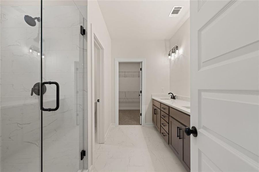 Furnished interior view inside a new home in , Cumming (Image 13).