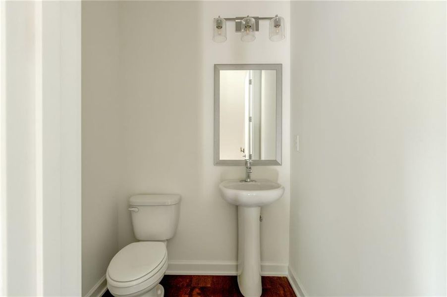 Furnished interior view inside a new home in The Moderns at Sugar Creek Phase III, Atlanta (Image 13).