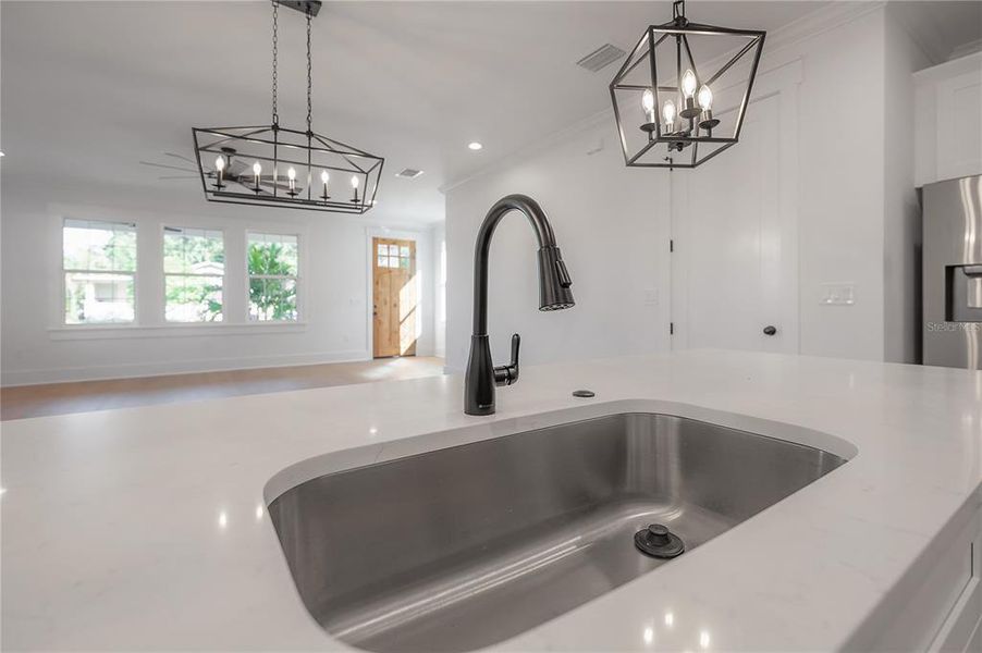 Close-up of interior finishes inside a home in , Tampa (Image 24).