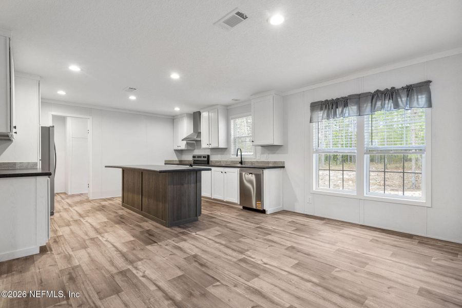 Furnished interior view inside a new home in , Hawthorne (Image 11).