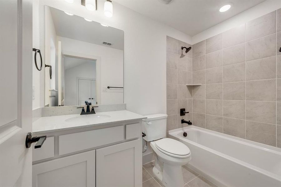 Furnished interior view inside a new home in Hillside Village, Celina (Image 8).