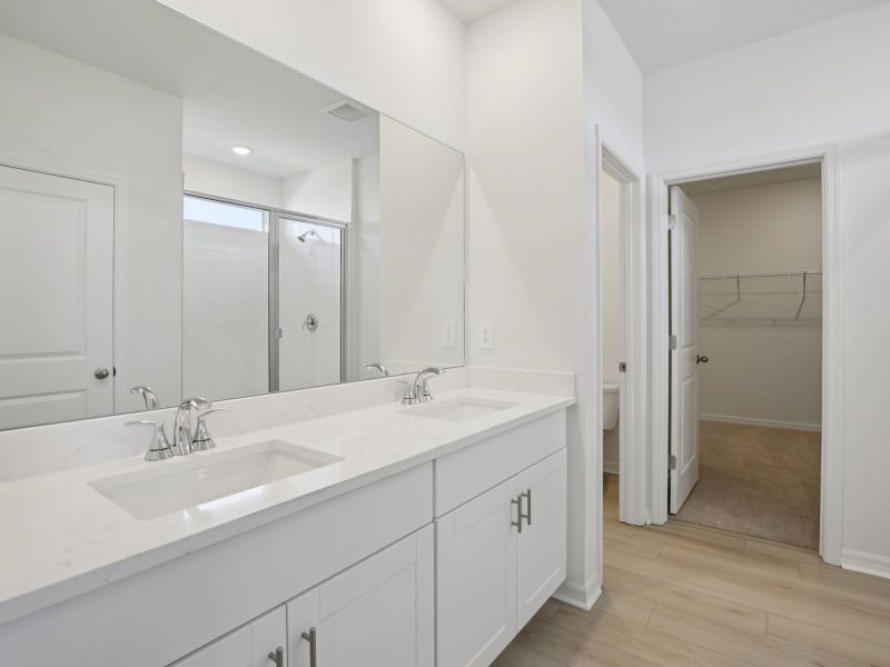 Furnished interior view inside a new home in Coasterra - Reserve Series, Palmetto (Image 6).