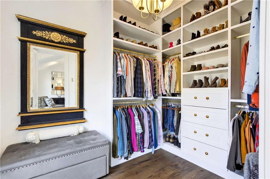 Furnished interior view inside a new home in , Roswell (Image 27).