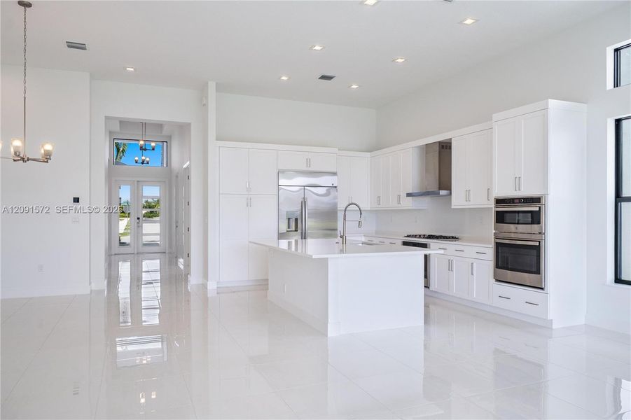 Furnished interior view inside a new home in , Boca Raton (Image 17). Furnished interior view inside a new home in , Boca Raton (Image 17).