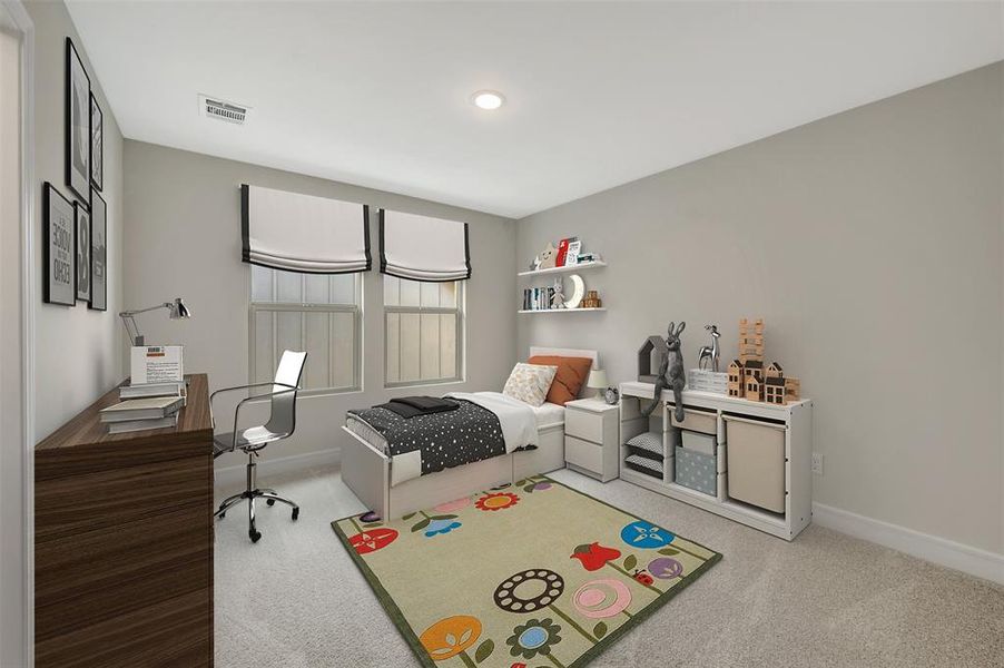 Furnished interior view inside a new home in Elevon, Lavon (Image 9). Furnished interior view inside a new home in Elevon, Lavon (Image 9).