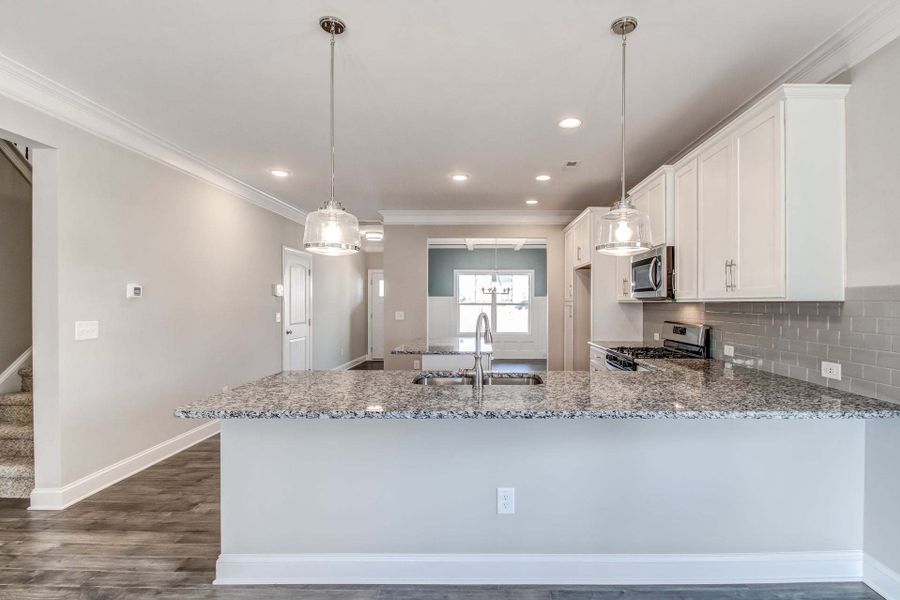 Representative furnished interior of a home built from the Rivermist by Caviness & Cates Communities in Maggie Way, Wendell (Image 182).