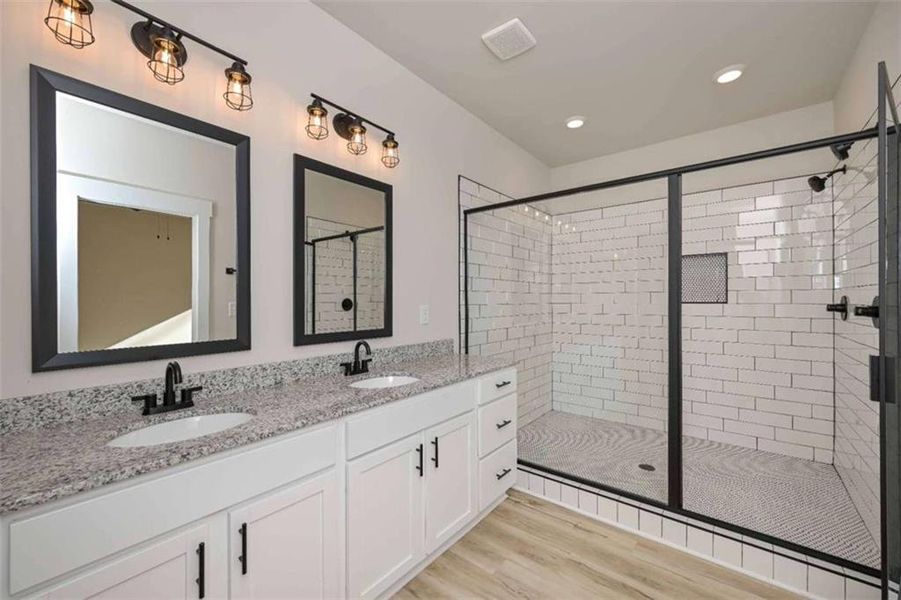 Furnished interior view inside a new home in , Buchanan (Image 6).