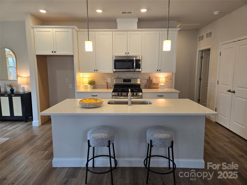 Furnished interior view inside a new home in , Cramerton (Image 2).