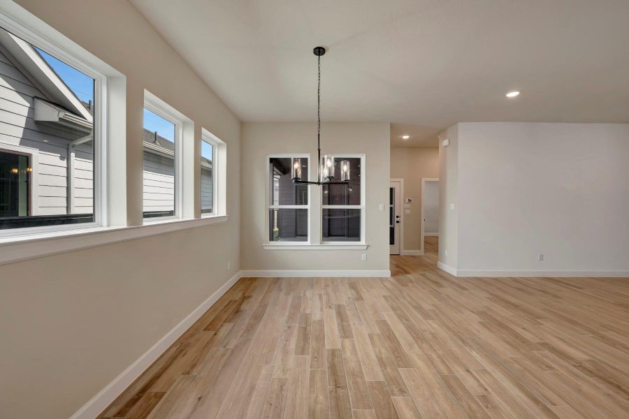 Spacious, unfurnished interior of a new home in Indigo - Enclave Collection, Richmond (Image 23). Spacious, unfurnished interior of a new home in Indigo - Enclave Collection, Richmond (Image 23).