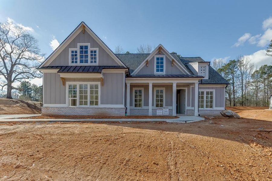 In-progress construction of a new home in , Cumming, GA (Image 17).