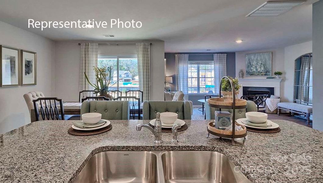 Furnished interior view inside a new home in Woodhaven at Chester, Chester (Image 6). Furnished interior view inside a new home in Woodhaven at Chester, Chester (Image 6).