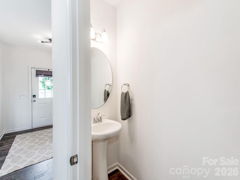 Furnished interior view inside a new home in Sutter's Mill II, Troutman (Image 13).