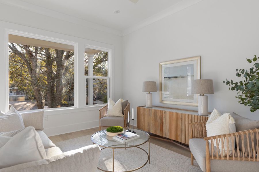 Furnished interior view inside a new home in Mount Pleasant Homes, Mount Pleasant (Image 7).