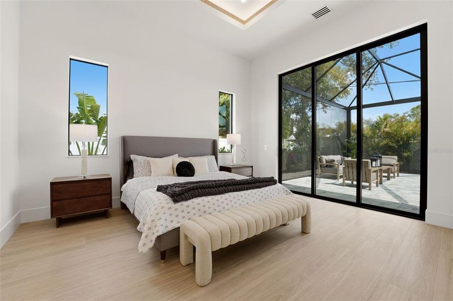 Furnished interior view inside a new home in , Sarasota (Image 47).