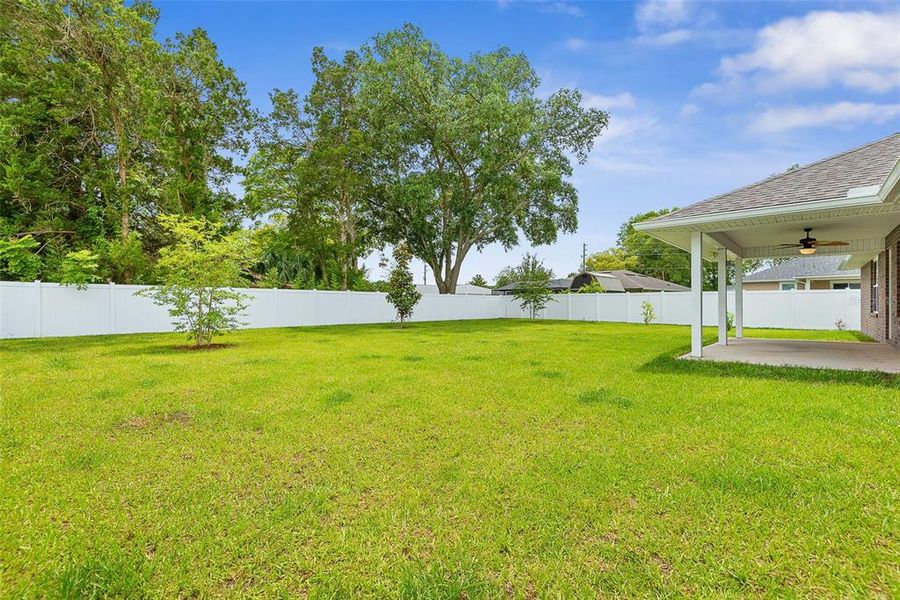 Exterior details and patio area of a home in Palm Coast, Palm Coast (Image 4).