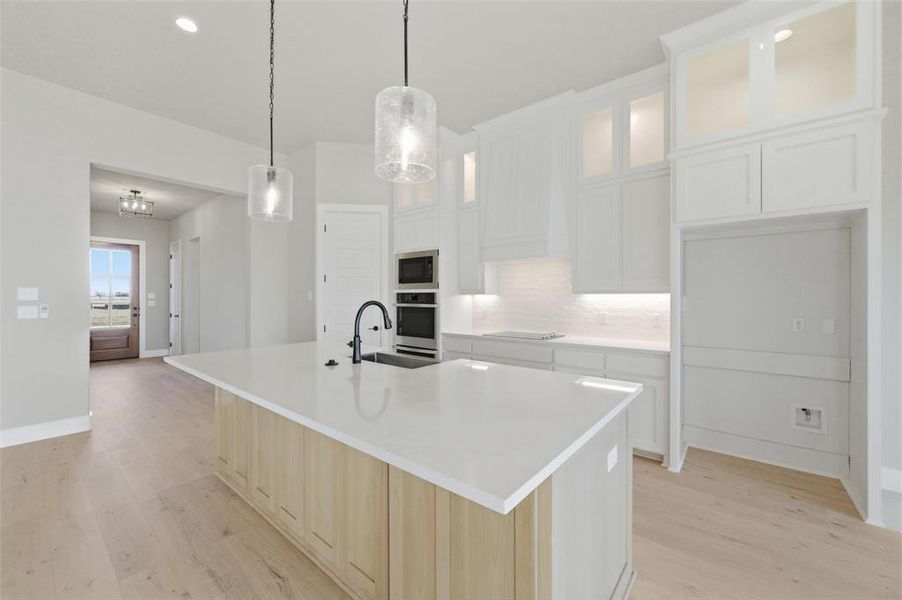 Furnished interior view inside a new home in Coyote Crossing, Godley (Image 13).