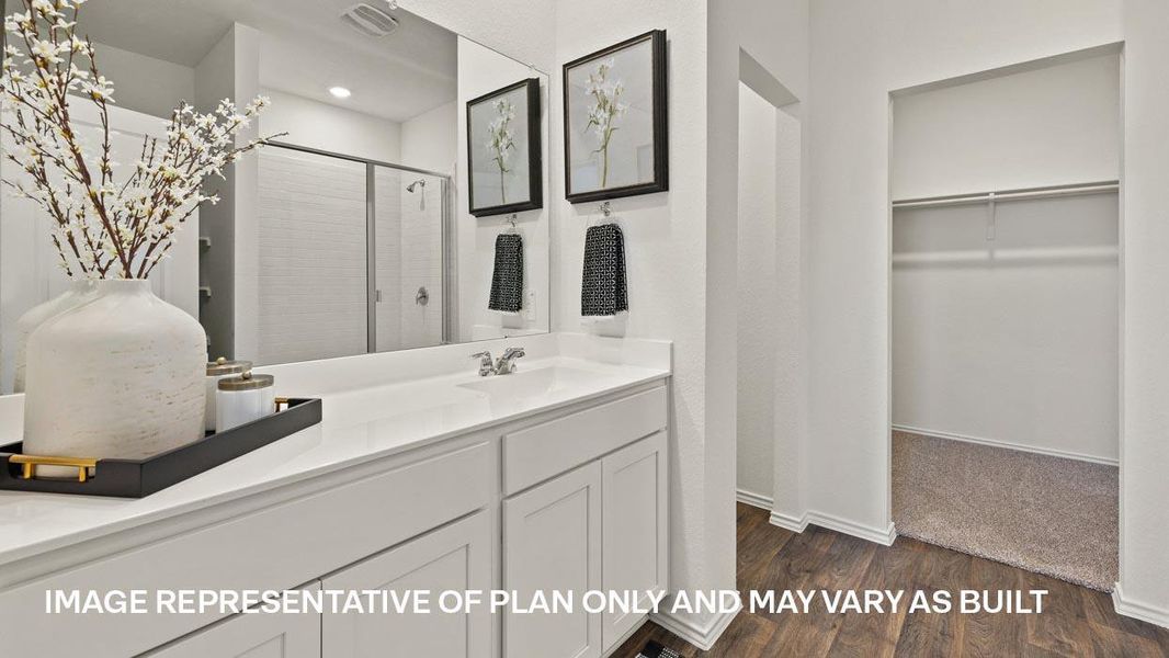 Furnished interior view inside a new home in Carillon, Manor (Image 15). Furnished interior view inside a new home in Carillon, Manor (Image 15).