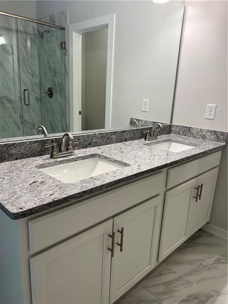 Furnished interior view inside a new home in The Park at Gainesville Township, Gainesville (Image 12). Furnished interior view inside a new home in The Park at Gainesville Township, Gainesville (Image 12).