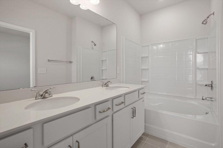 Furnished interior view inside a new home in Renaissance at White Oak, Garner (Image 12).