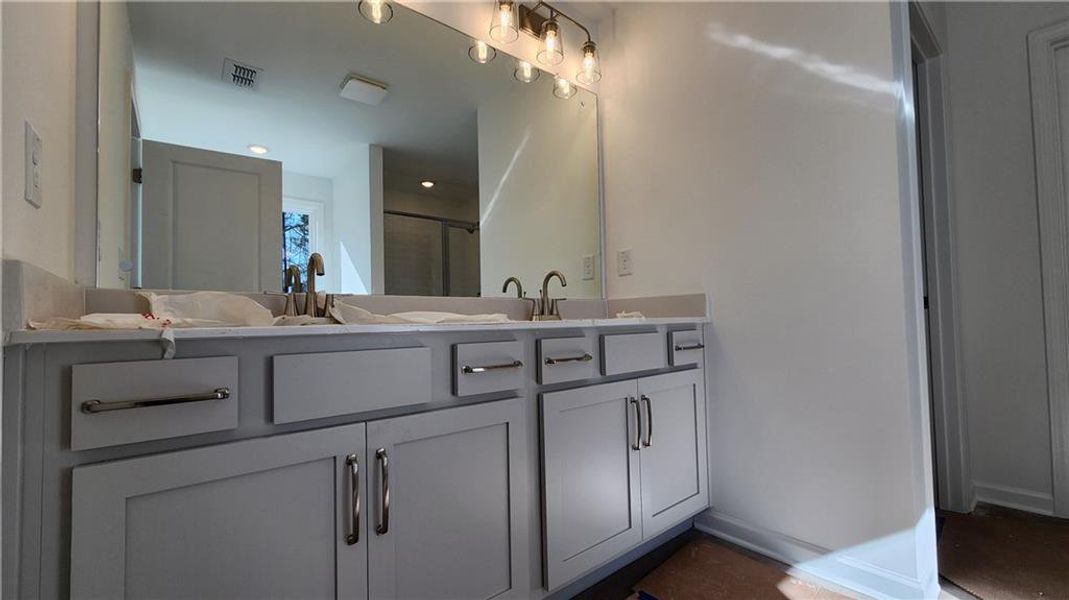 Furnished interior view inside a new home in The Estates at Casteel, Bethlehem (Image 9). Furnished interior view inside a new home in The Estates at Casteel, Bethlehem (Image 9).