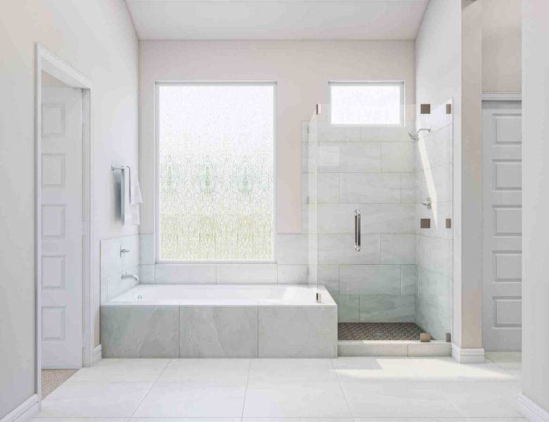 Furnished interior view inside a new home in Garden Glen at Clopton Farms, Montgomery (Image 11).