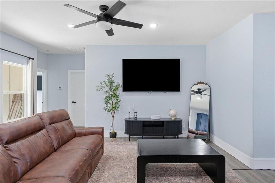 Furnished interior view inside a new home in , Emory (Image 27).