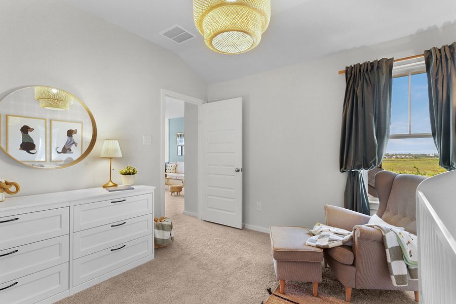 Furnished interior view inside a new home in Briarwood, Elgin (Image 9).