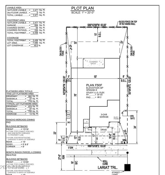 1042 Plot Plan 1042 Plot Plan