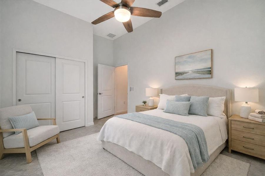 Furnished interior view inside a new home in , Nokomis (Image 13).