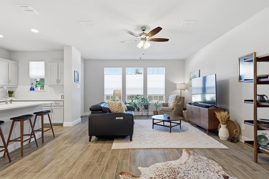 Furnished interior view inside a new home in , Watauga (Image 7).