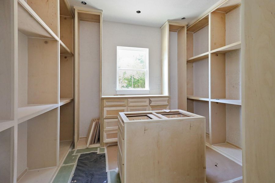 Huge closet in primary bedroom Huge closet in primary bedroom
