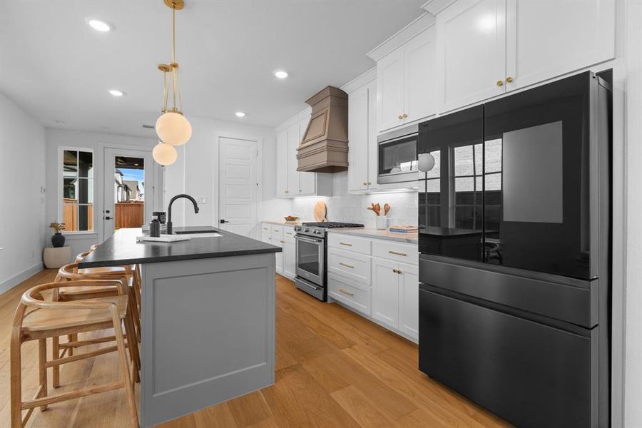 Furnished interior view inside a new home in , Frisco (Image 9).