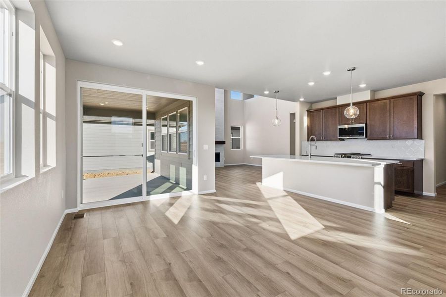Furnished interior view inside a new home in Talon Pointe, Thornton (Image 11).