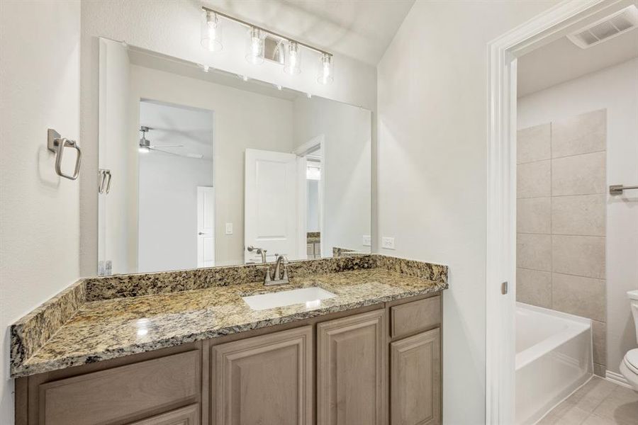 Furnished interior view inside a new home in Sunset Ridge, Alvarado (Image 15).