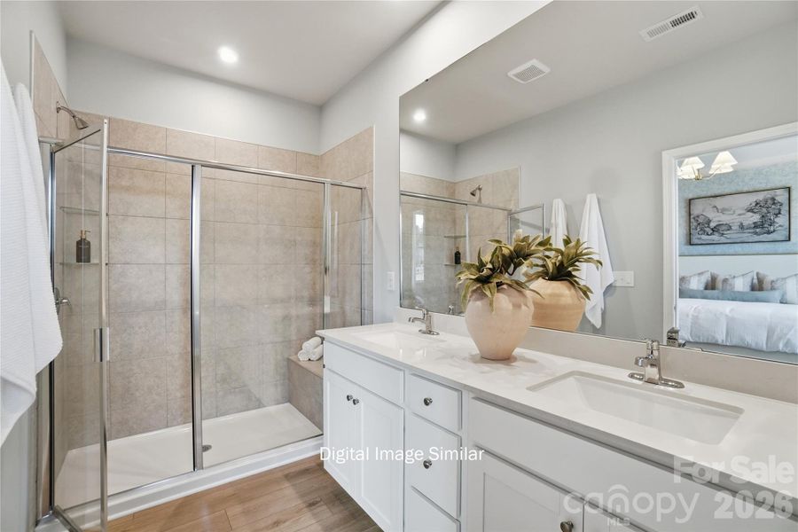 Furnished interior view inside a new home in Bratton Pointe, Rock Hill (Image 3).