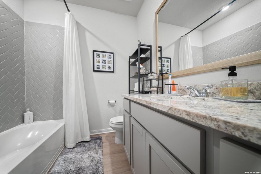 Furnished interior view inside a new home in Jordan's Ranch, San Antonio (Image 23).