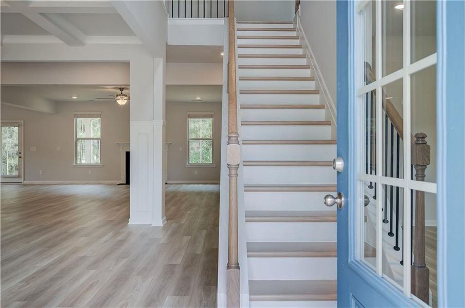 Spacious, unfurnished interior of a new home in Cambria at Traditions, Hampton (Image 33).