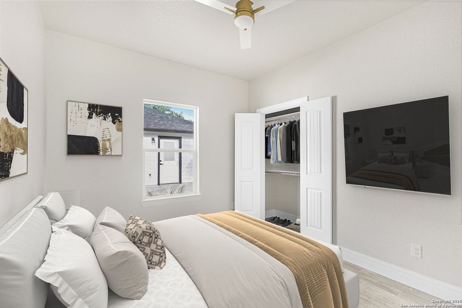 Furnished interior view inside a new home in , Spring Branch (Image 10). Furnished interior view inside a new home in , Spring Branch (Image 10).