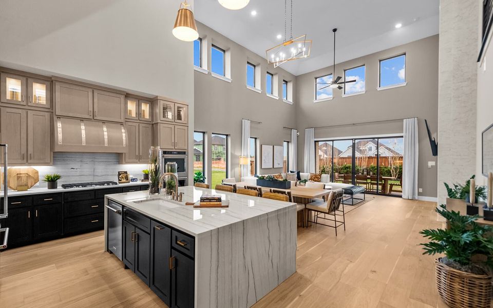 Furnished interior view inside a new home in The Grove Frisco, Frisco (Image 18).